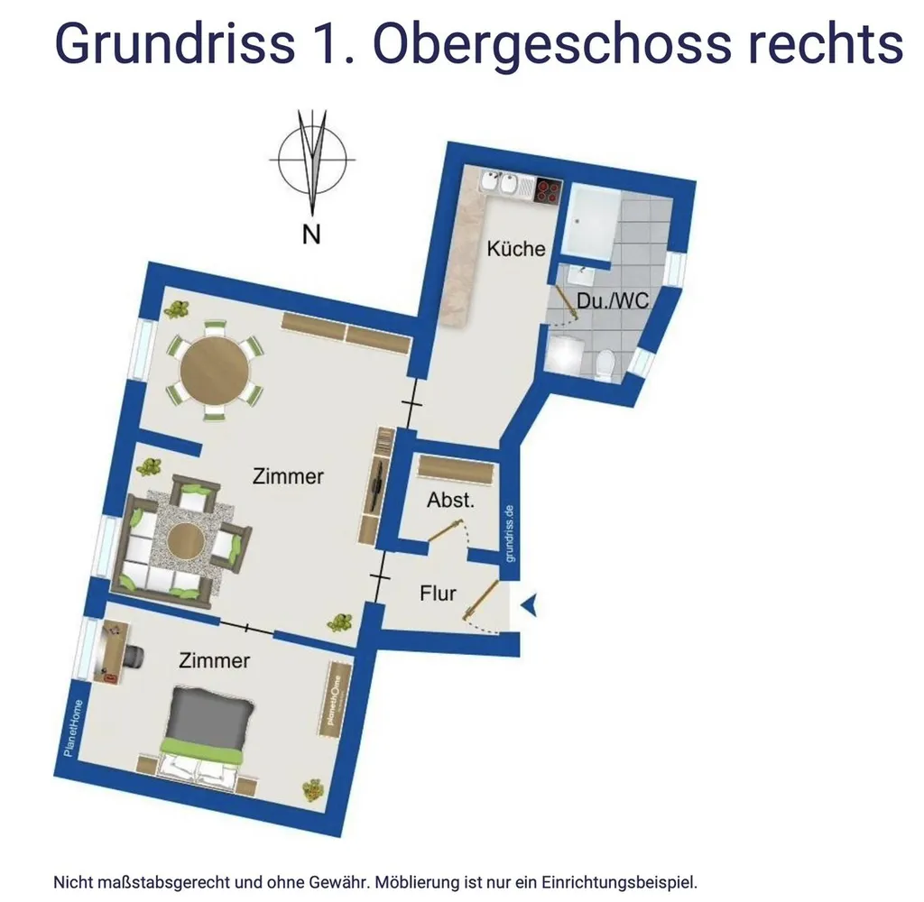 2 Zimmer Wohnung mit 63 m² in Nürnberg – Bild 8