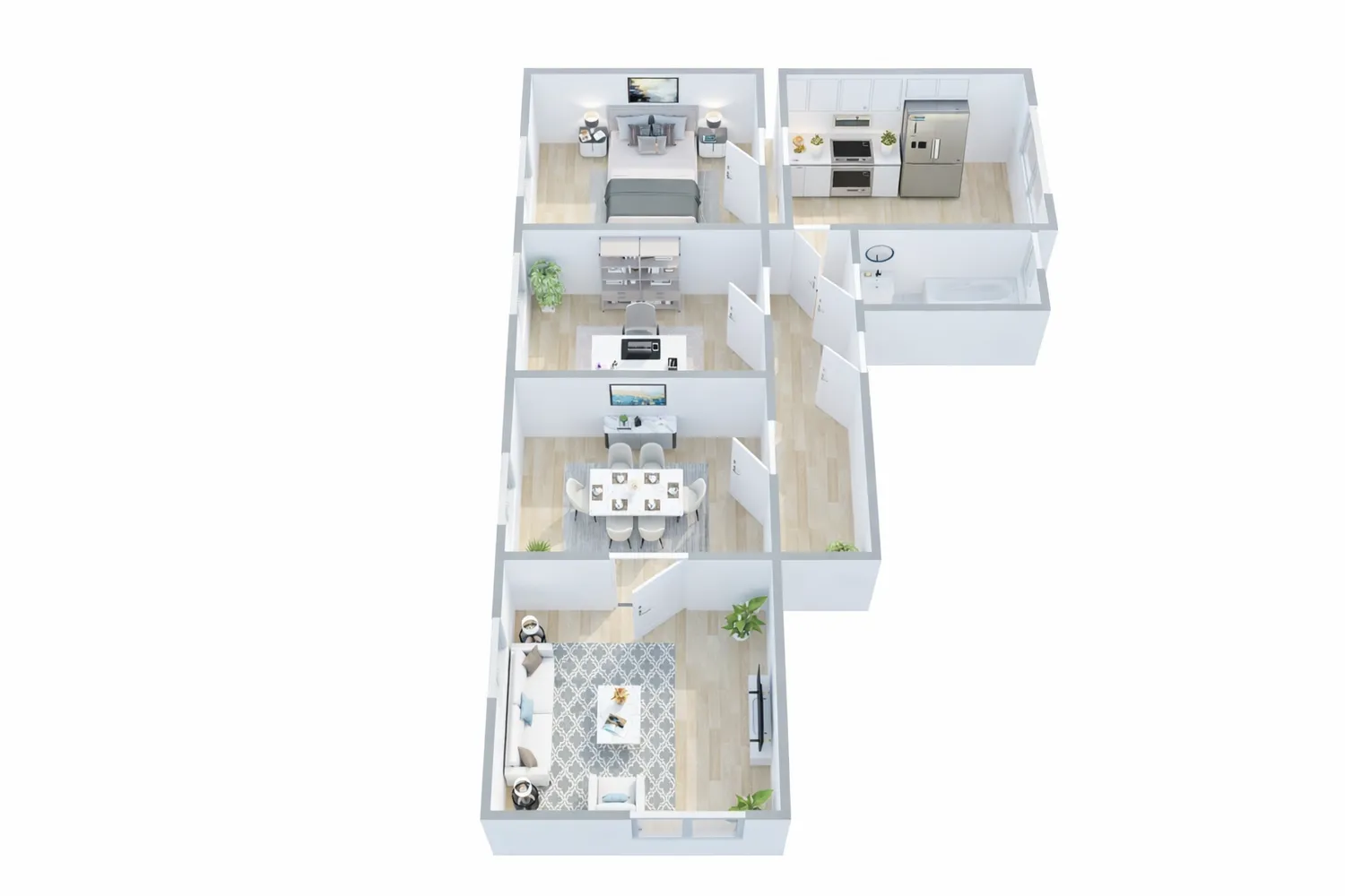 4 Zimmer Wohnung mit 100 m² in Merseburg – Bild 6