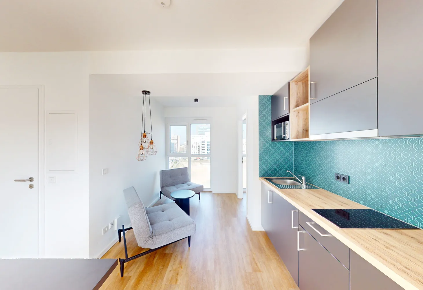 3 Zimmer Wohnung mit 47 m² in Frankfurt am Main – Bild 3