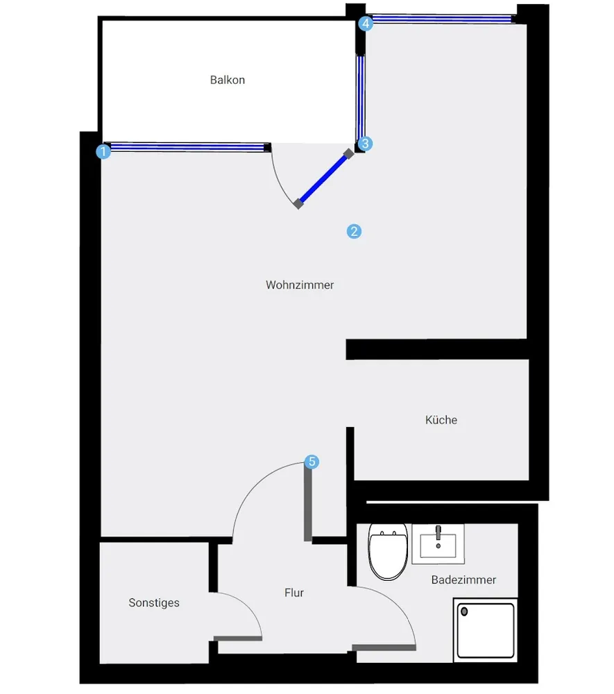 1 Zimmer Wohnung mit 37 m² in Nürnberg – Bild 6