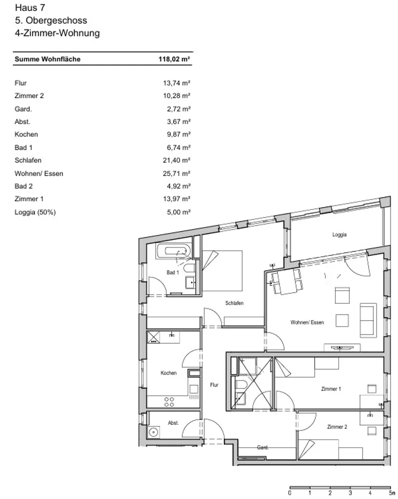 4 Zimmer Wohnung mit 118 m² in Mainz – Bild 10