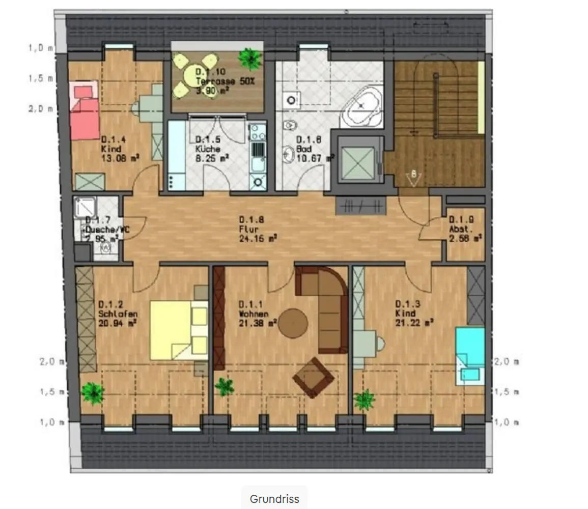 4 room apartment with 129 m² in Leipzig – Photo 1