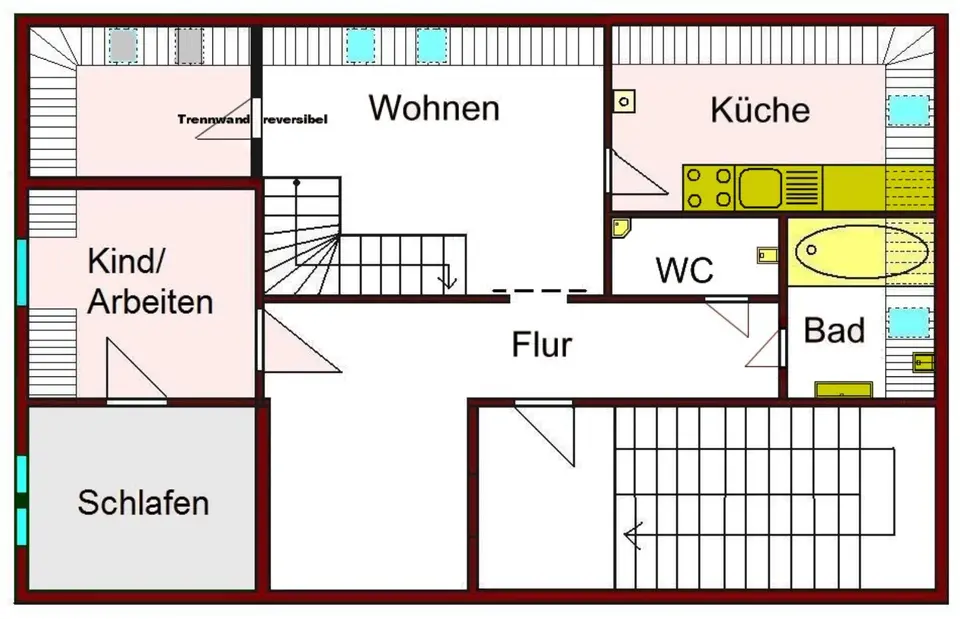 4 Zimmer Wohnung mit 98 m² in Weimar – Bild 5