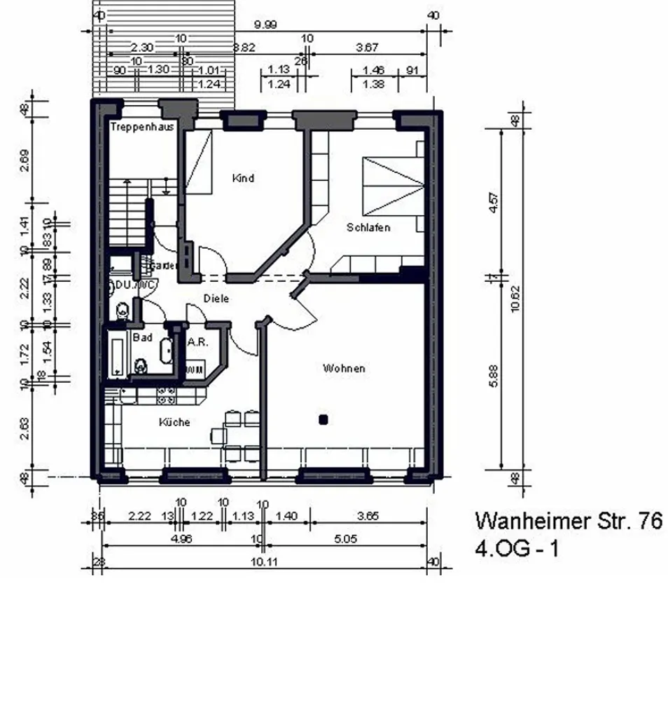 3 Zimmer Wohnung mit 83 m² in Duisburg – Bild 12
