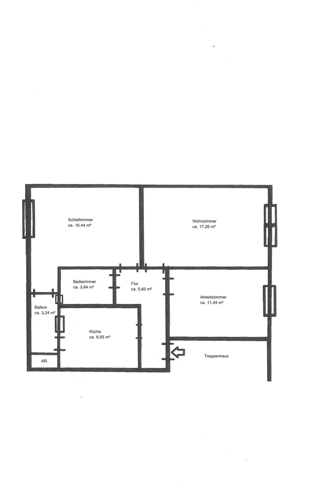 3 Zimmer Wohnung mit 63 m² in Bremen – Bild 11