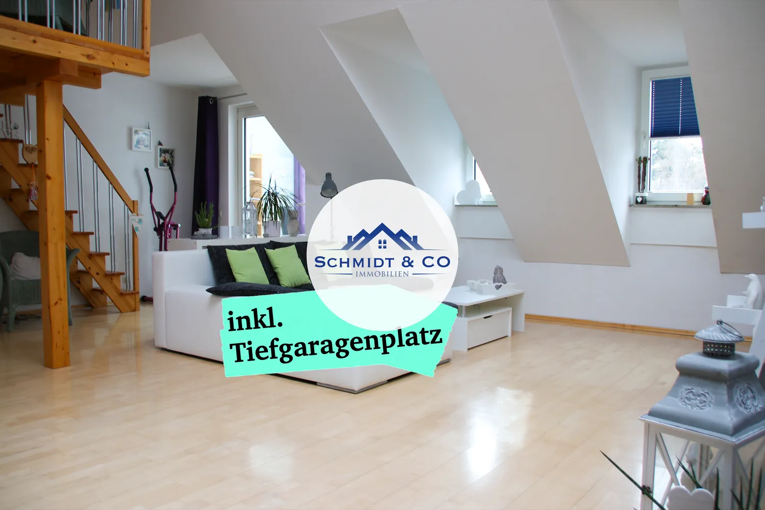 1 Zimmer Wohnung mit 60 m² in Darmstadt – Bild 1