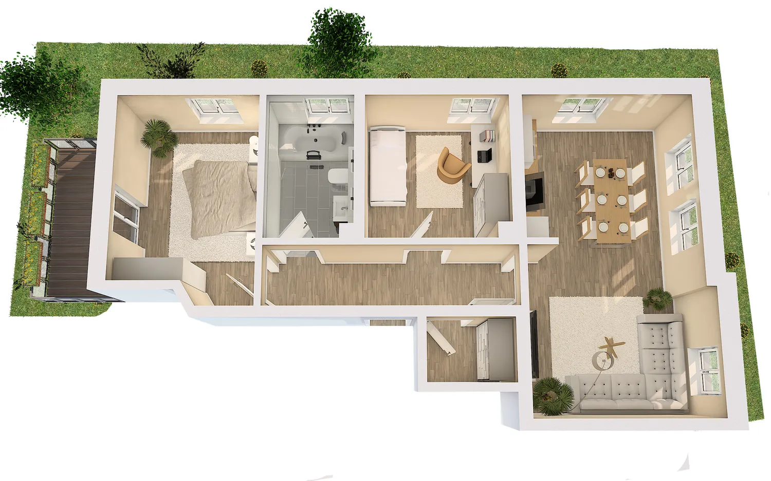 3 Zimmer Wohnung mit 81 m² in Dresden – Bild 2