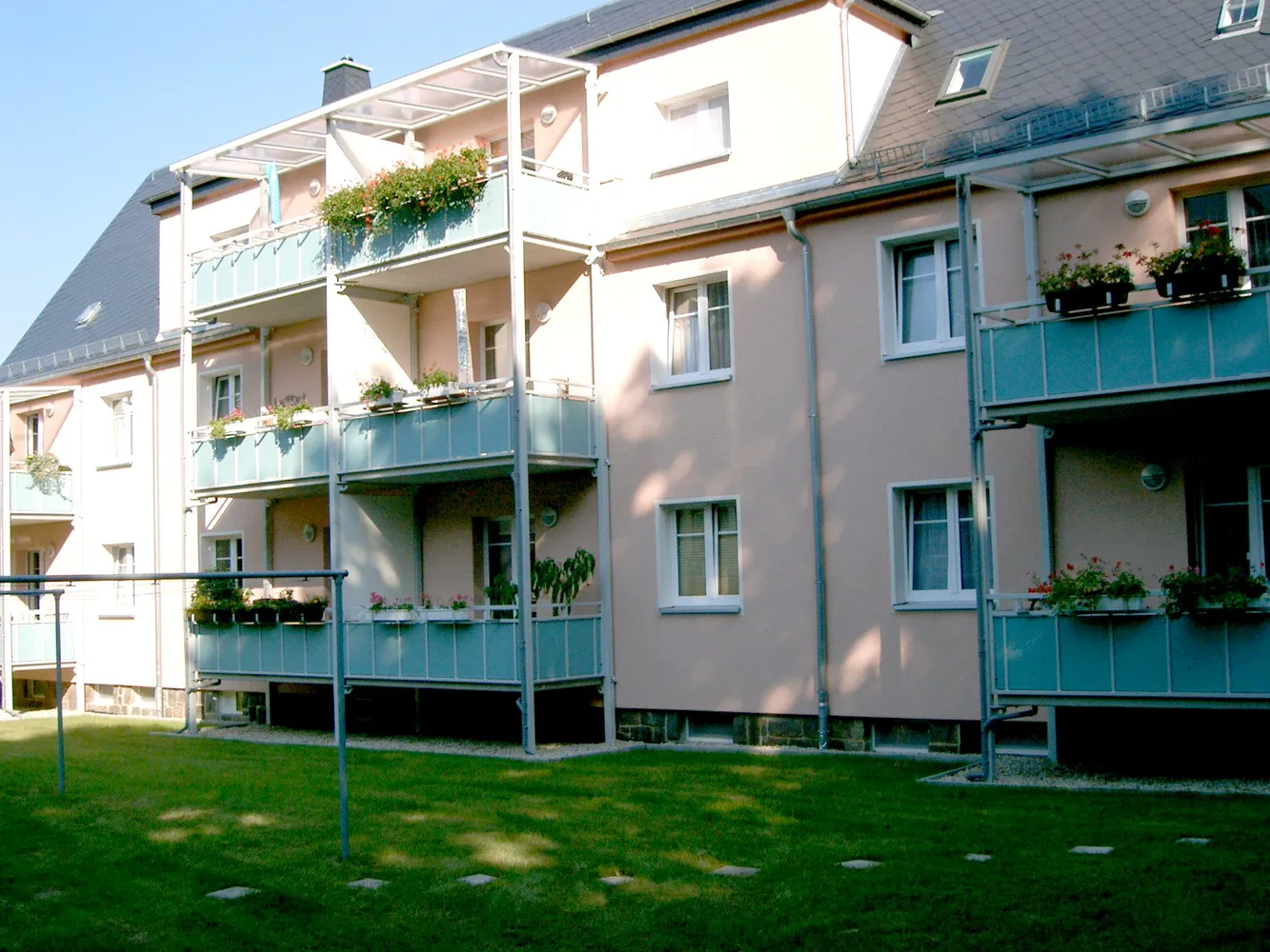 3 room apartment with 50 m² in Limbach-Oberfrohna – Photo 3