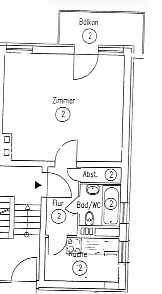 1 Zimmer Wohnung mit 36 m² in Wiesbaden – Bild 10