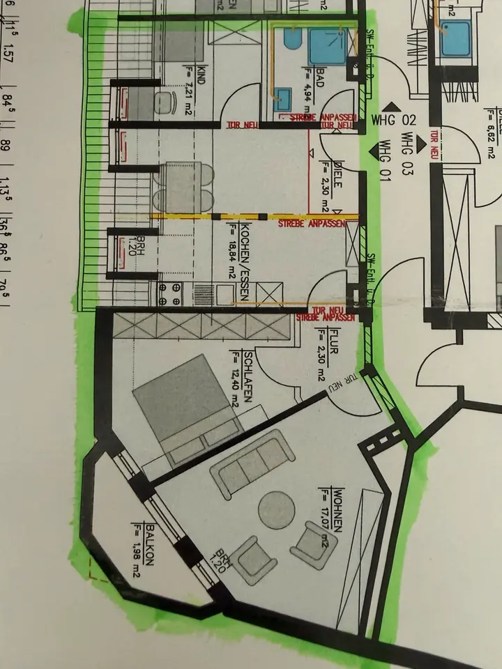 3 Zimmer Wohnung mit 67 m² in Saarbrücken – Bild 7
