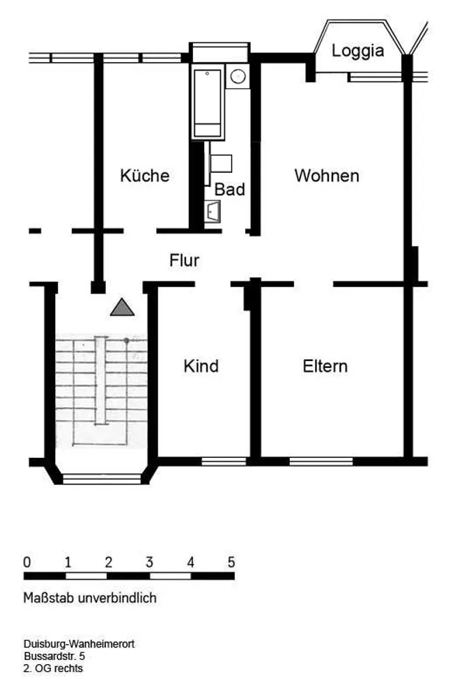3 Zimmer Wohnung mit 61 m² in Duisburg – Bild 10
