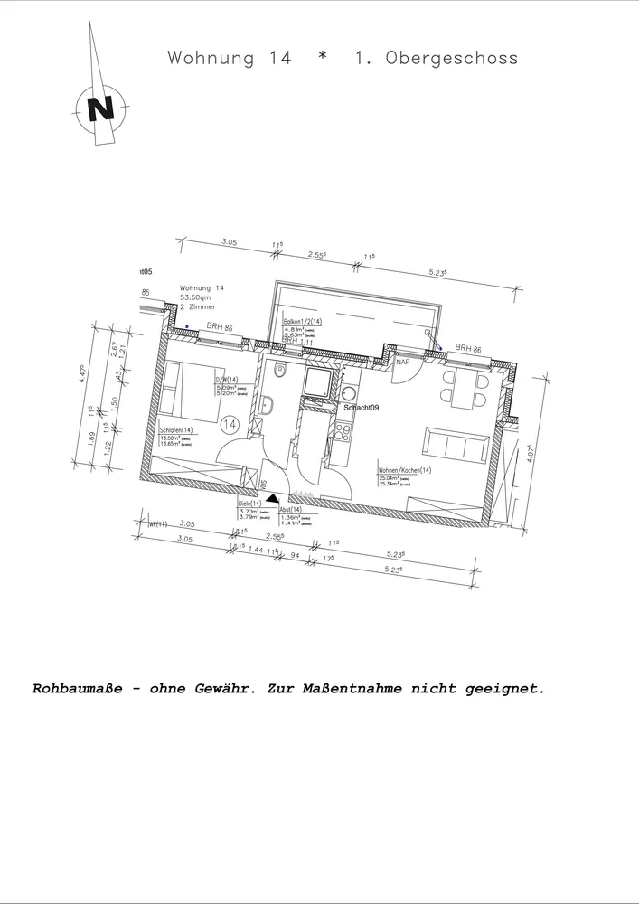 2 Zimmer Wohnung mit 53 m² in Ingolstadt – Bild 10