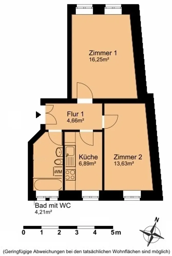 2 Zimmer Wohnung mit 47 m² in Dresden – Bild 9