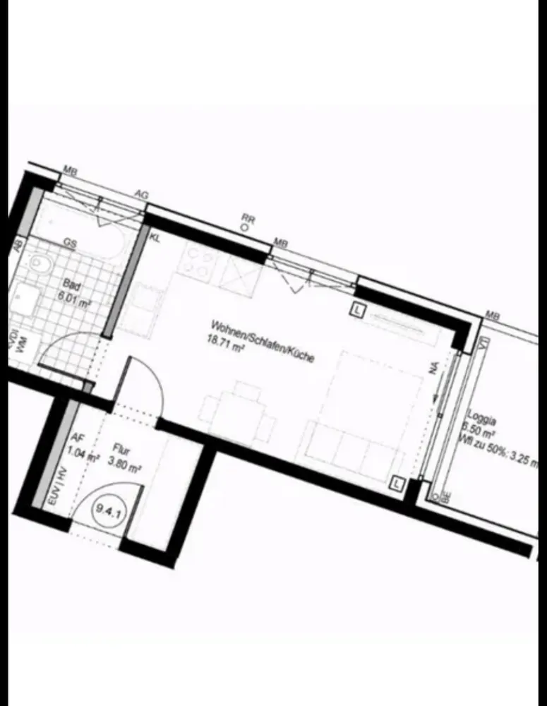1 Zimmer Wohnung mit 33 m² in München – Bild 4