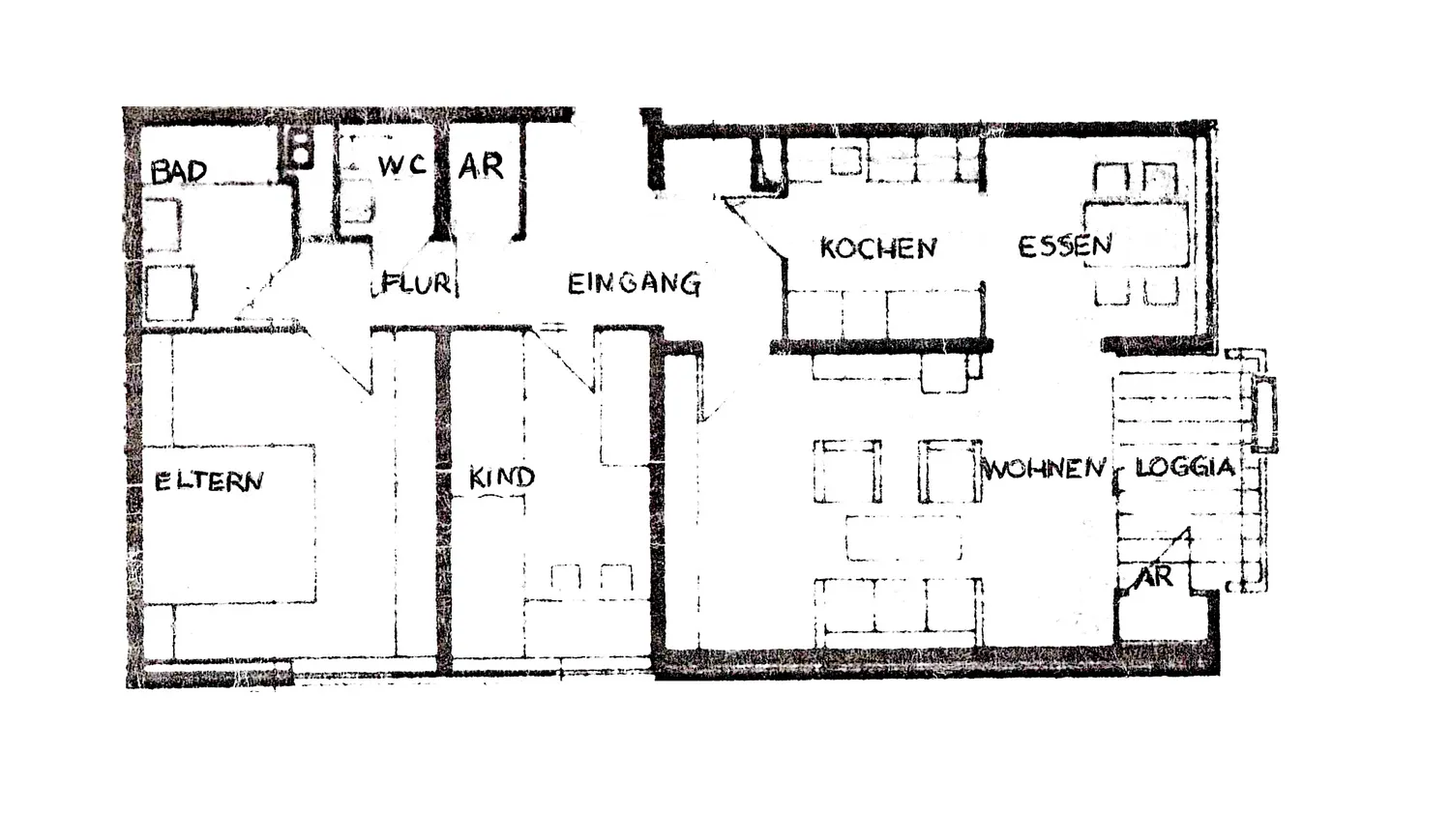 3 Zimmer Wohnung mit 82 m² in Dortmund – Bild 1