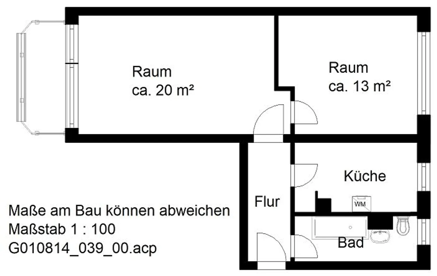 2 Zimmer Wohnung mit 48 m² in Halle (Saale) – Bild 7