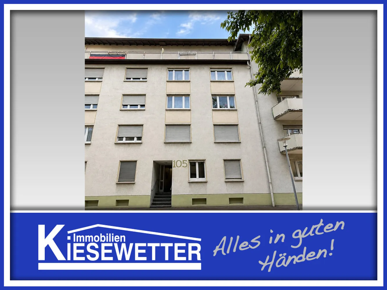 2 Zimmer Wohnung mit 45 m² in Ludwigshafen am Rhein – Bild 1