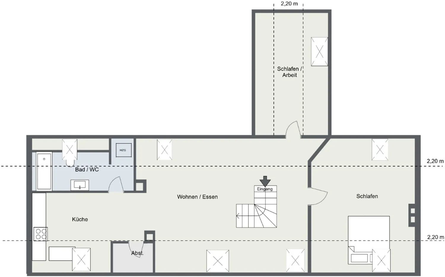 3 Zimmer Wohnung mit 80 m² in Stuttgart – Bild 6