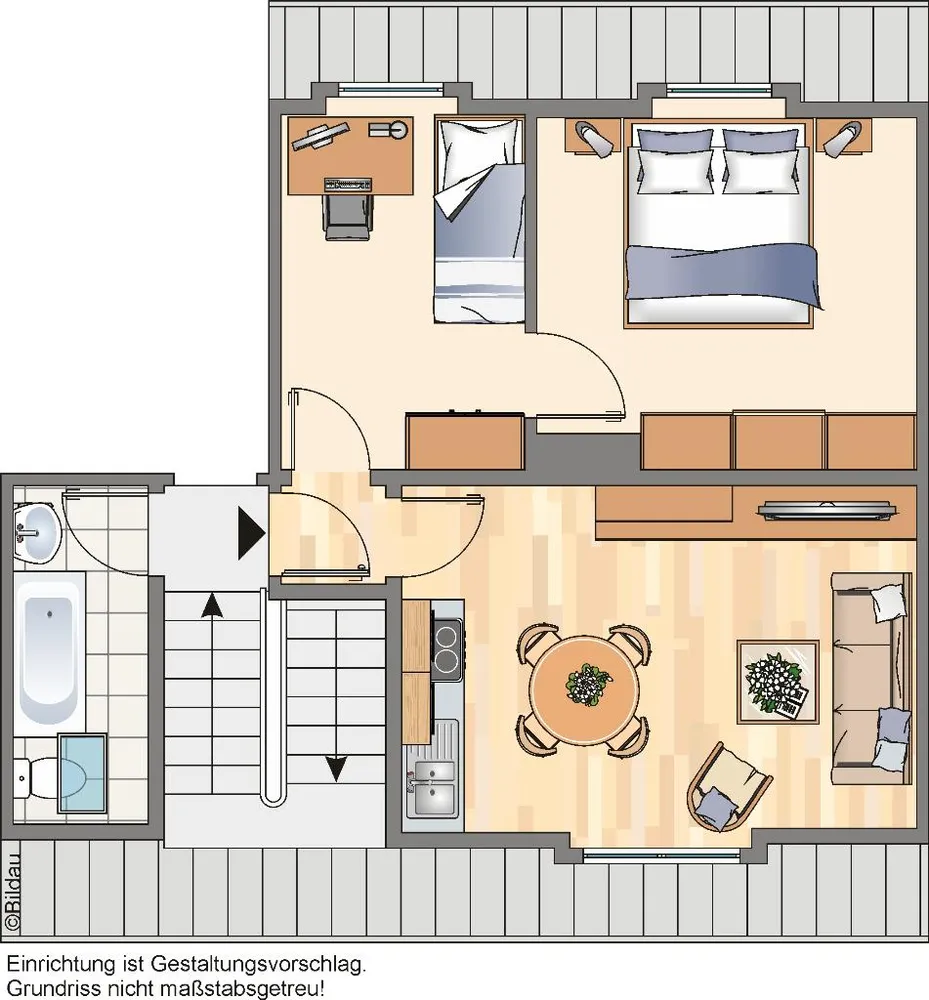 2 Zimmer Wohnung mit 42 m² in Bochum – Bild 2