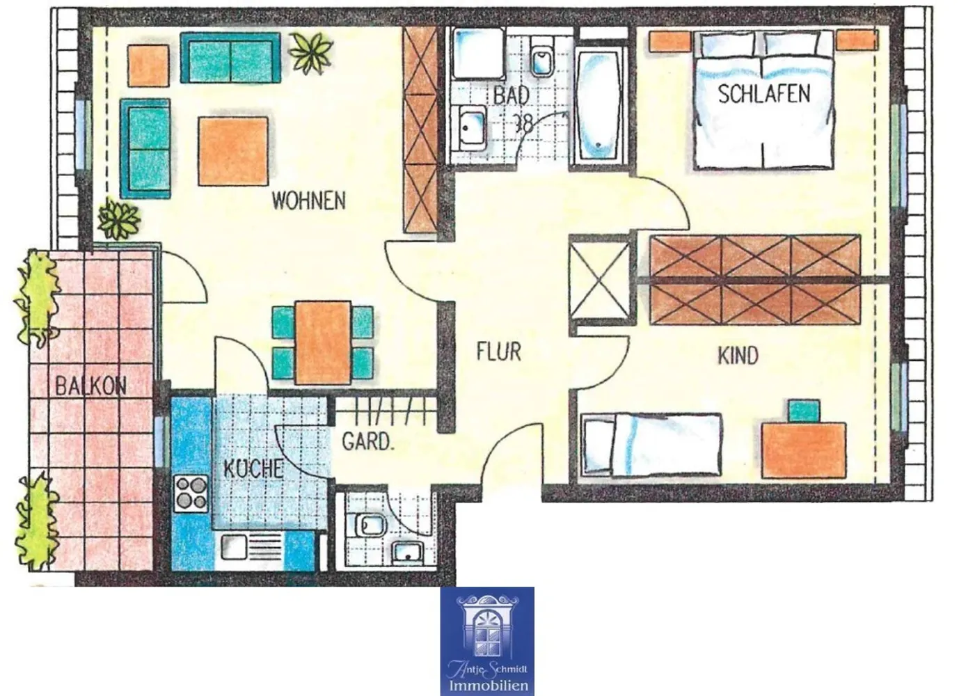3 Zimmer Wohnung mit 75 m² in Freital – Bild 7