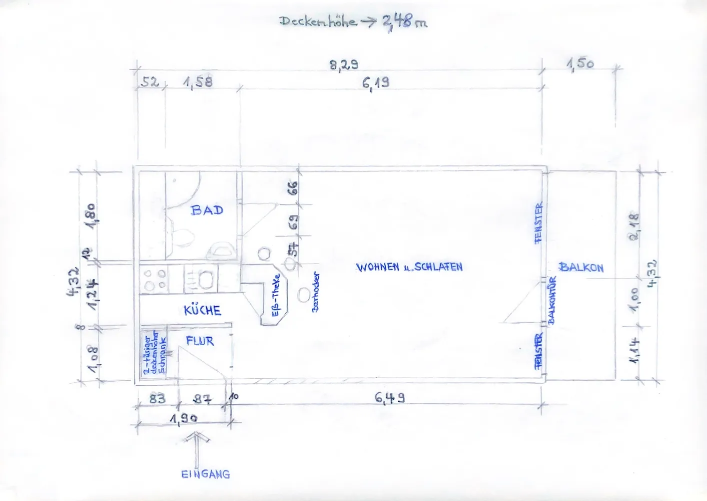 1 Zimmer Wohnung mit 38 m² in Köln – Bild 4