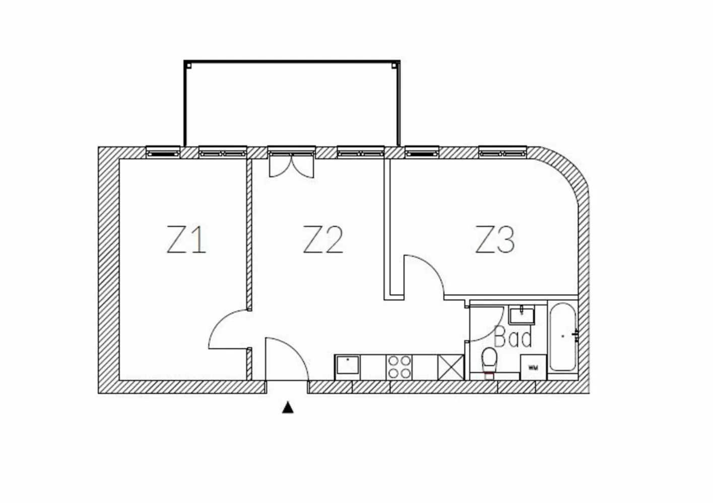 3 Zimmer Wohnung mit 57 m² in Potsdam – Bild 12