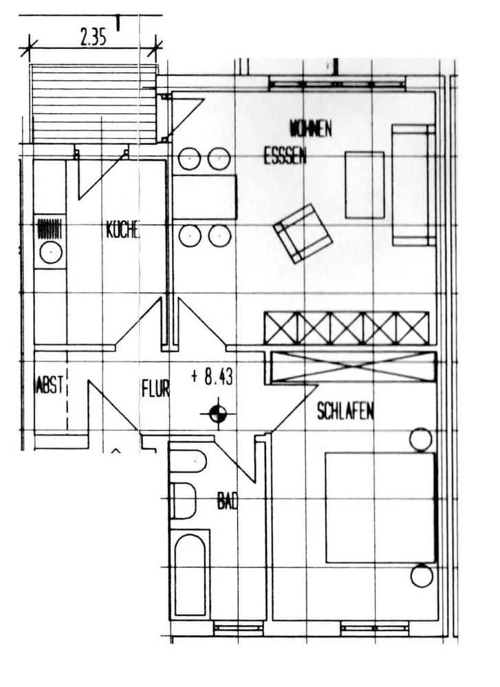 2 Zimmer Wohnung mit 60 m² in Kamp-Lintfort – Bild 1