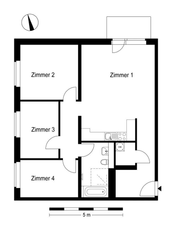 4 Zimmer Wohnung mit 92 m² in Berlin – Bild 10
