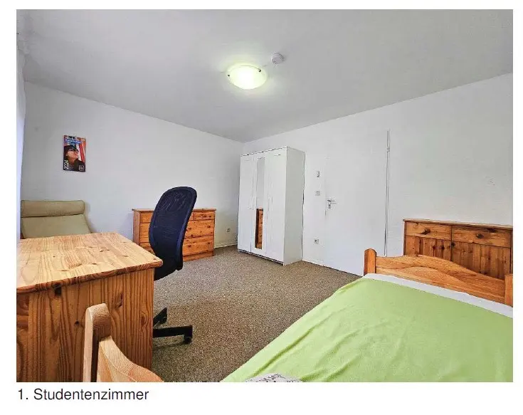2 Zimmer Wohnung mit 16 m² in Saarbrücken – Bild 1