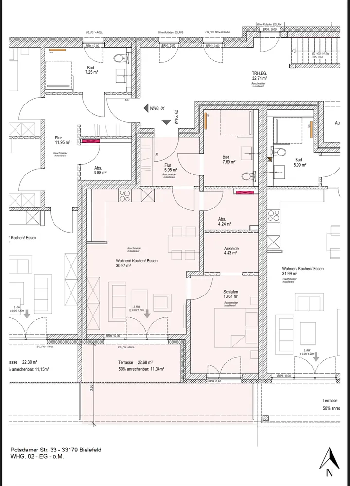3 Zimmer Wohnung mit 73 m² in Bielefeld – Bild 4