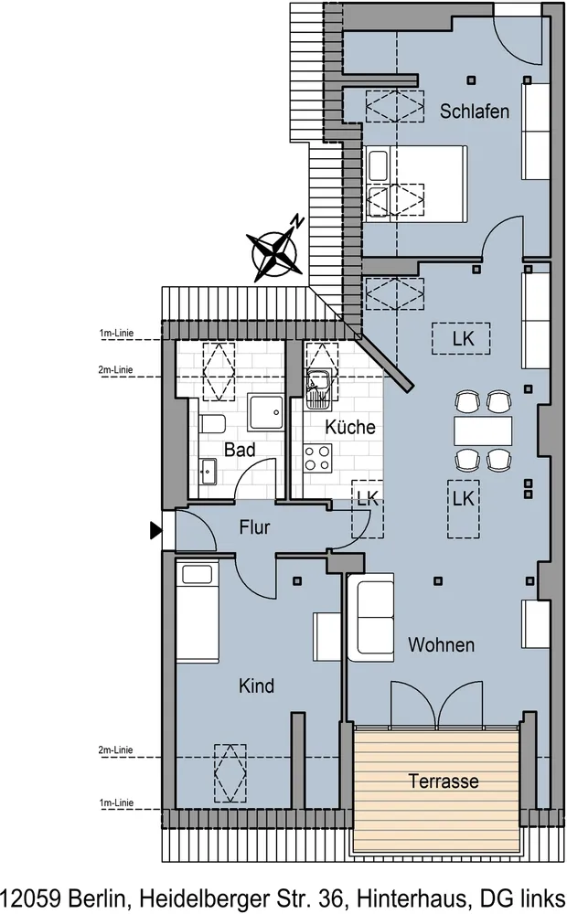 3 Zimmer Wohnung mit 78 m² in Berlin – Bild 8