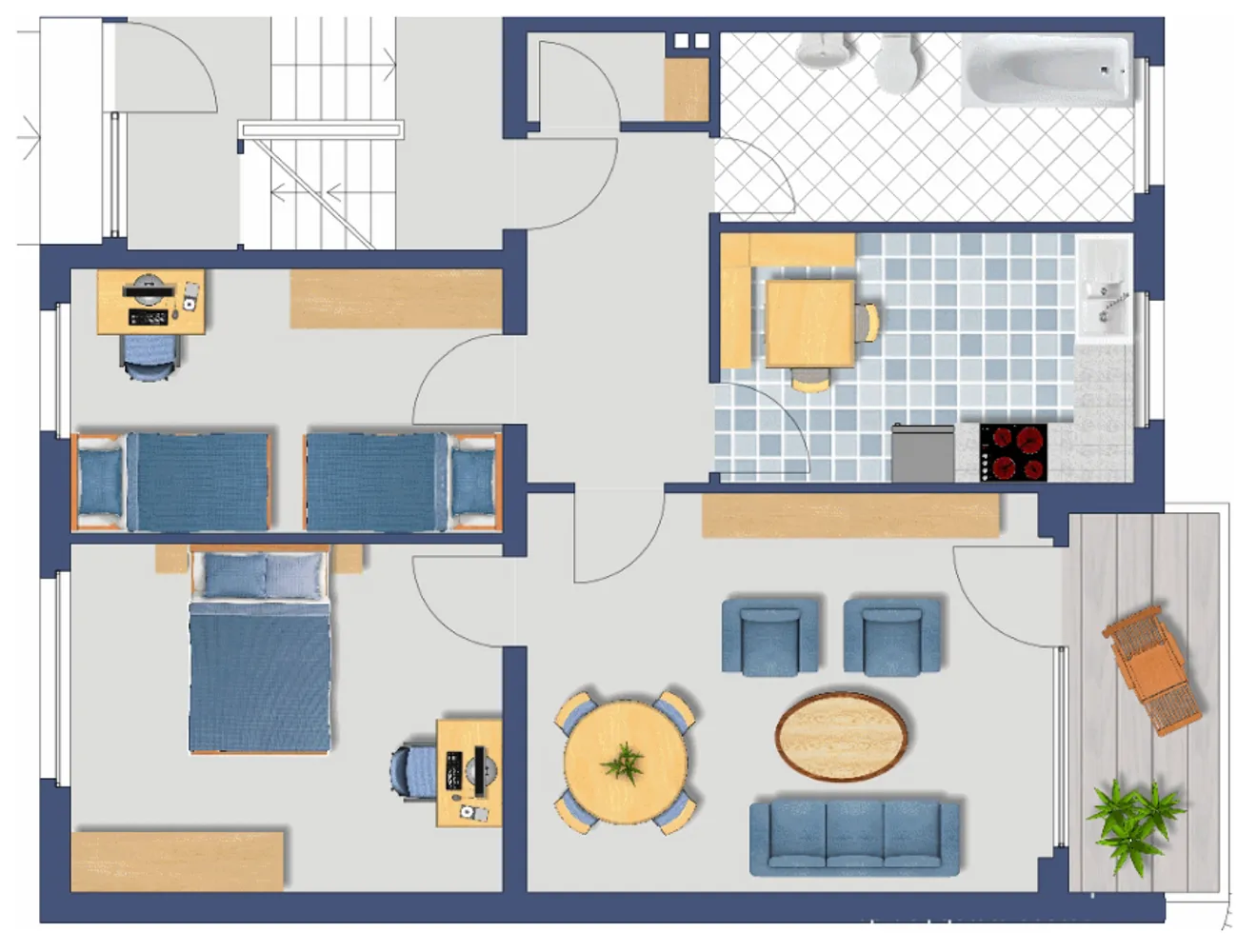 3 Zimmer Wohnung mit 75 m² in Solingen – Bild 10