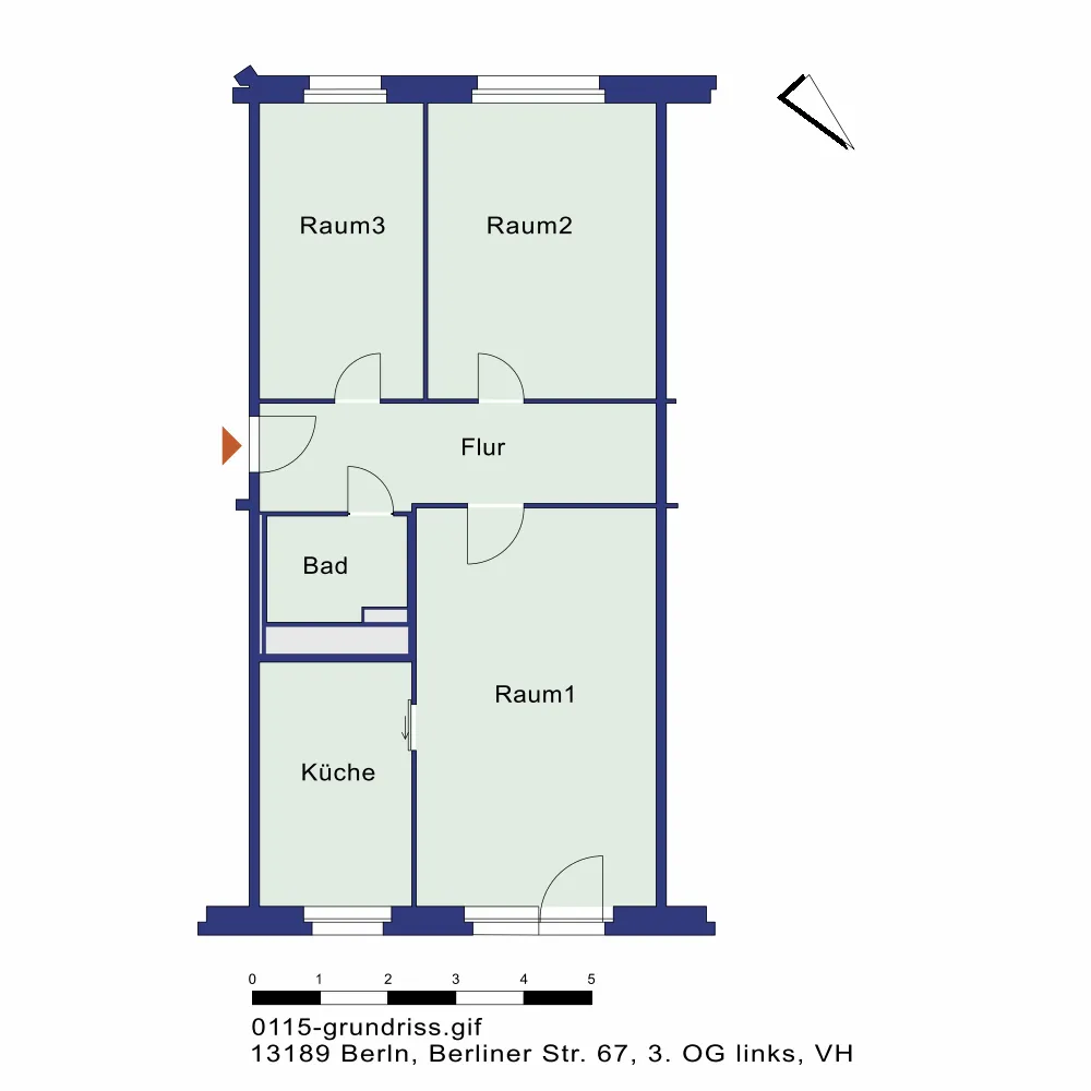 3 room apartment with 67 m² in Berlin – Photo 7