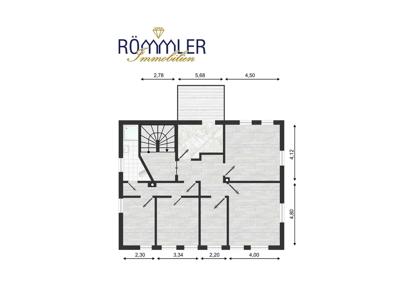5 Zimmer Wohnung mit 100 m² in Freiberg – Bild 6
