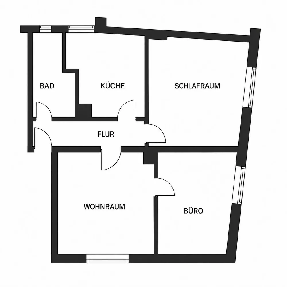3 Zimmer Wohnung mit 64 m² in Wuppertal – Bild 9