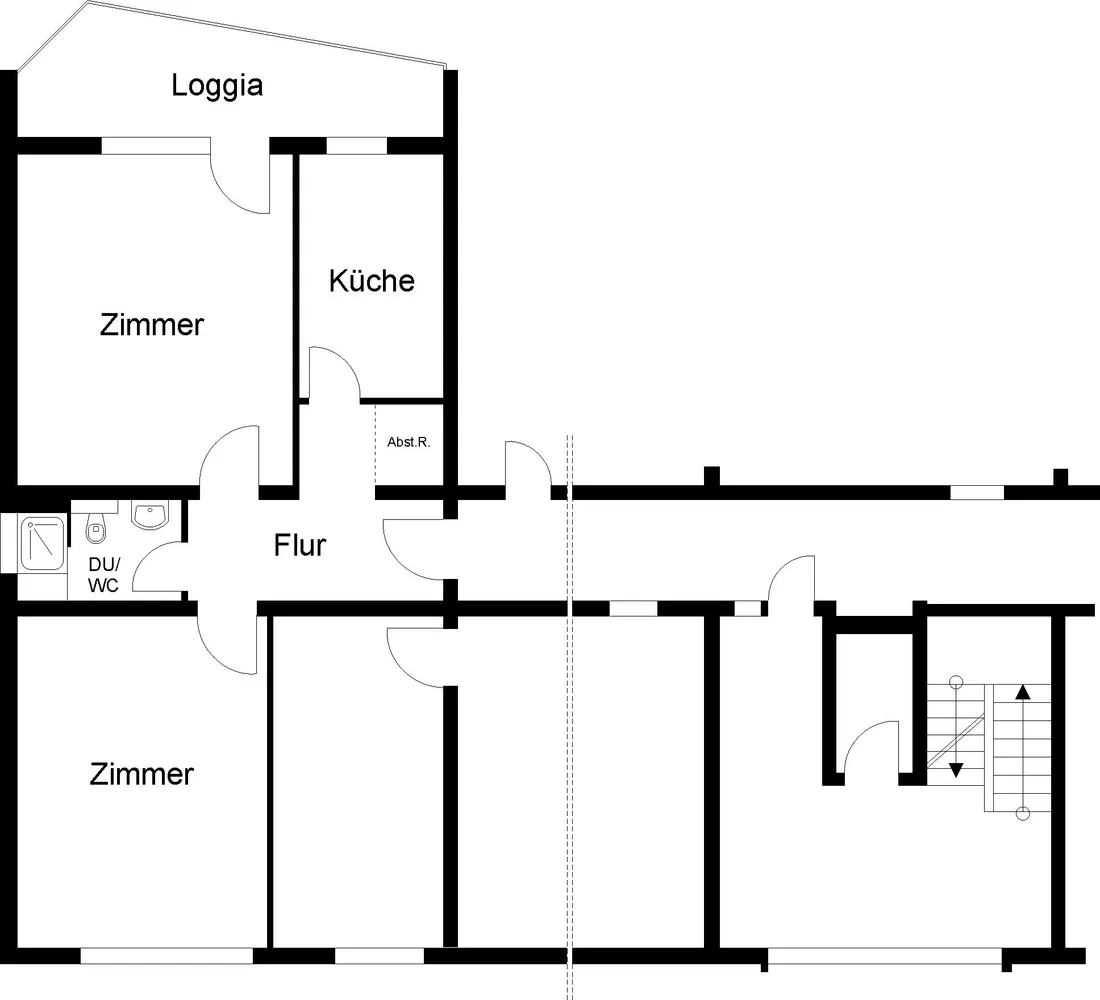 2 room apartment with 64 m² in Brunswick – Photo 3