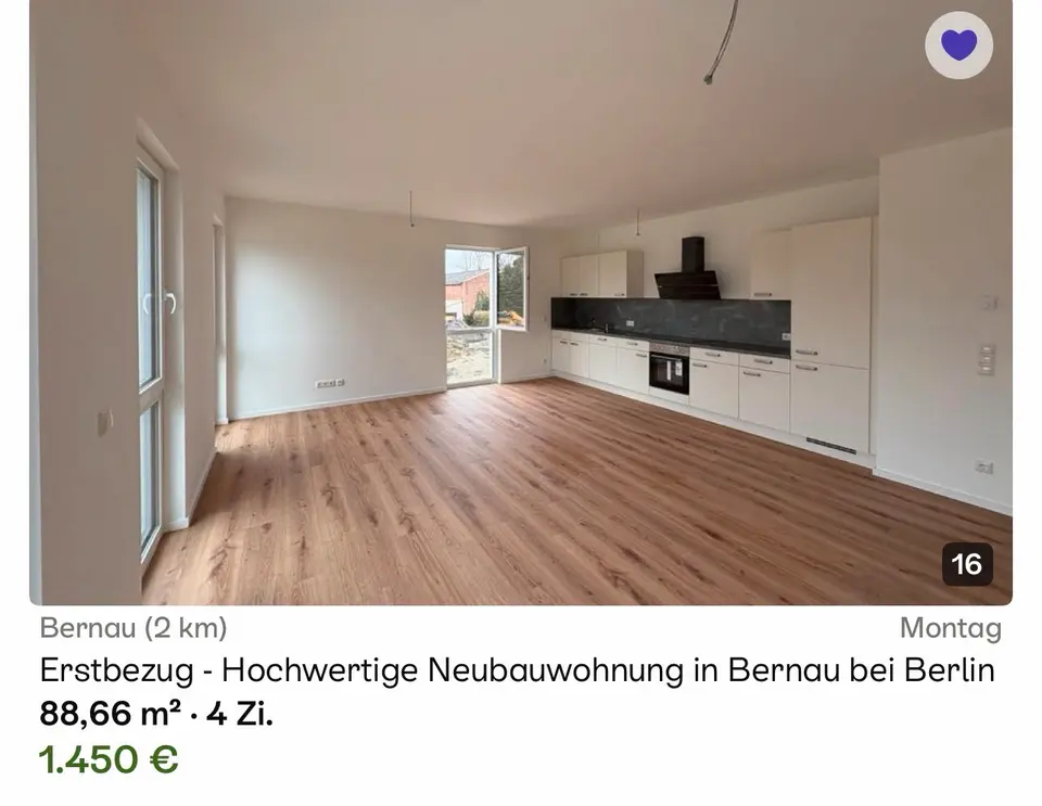 4 Zimmer Wohnung mit 98 m² in Bernau bei Berlin – Bild 1