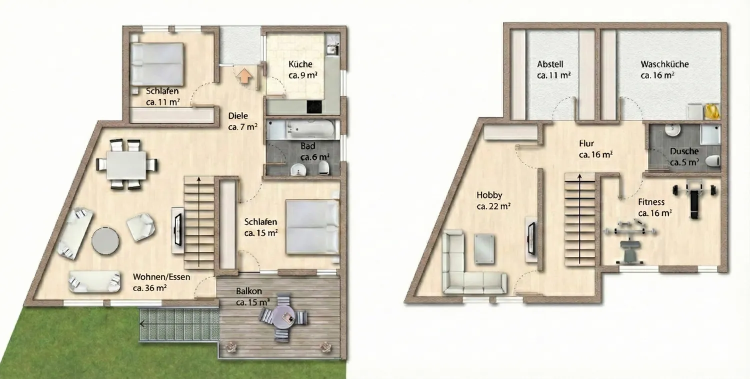 5 room apartment with 134 m² in Dietzenbach – Photo 9