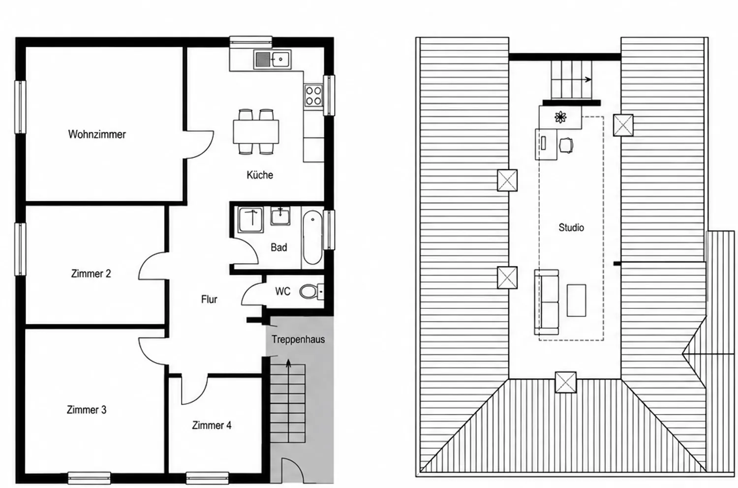 5 Zimmer Wohnung mit 102 m² in Krefeld – Bild 11
