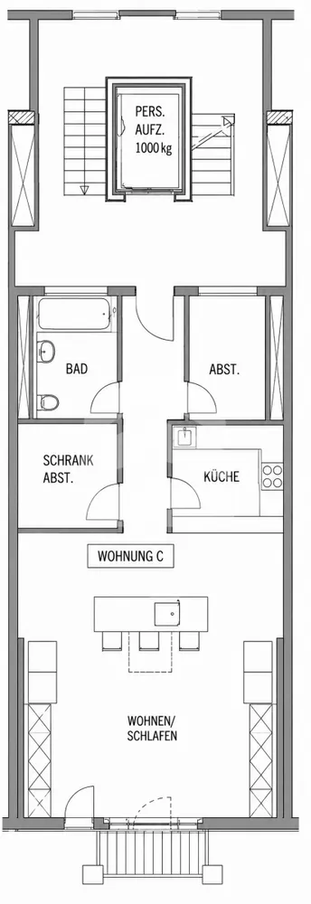 1 Zimmer Wohnung mit 67 m² in Leipzig – Bild 8