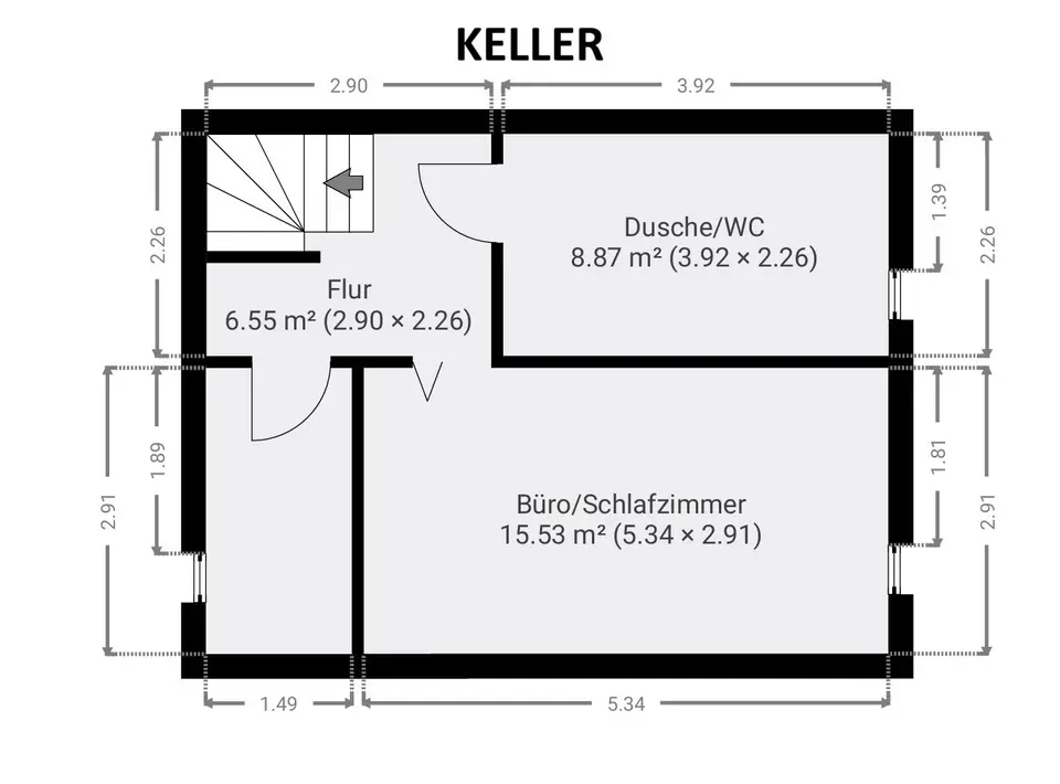 4 Zimmer Haus mit 64 m² in Aachen – Bild 5