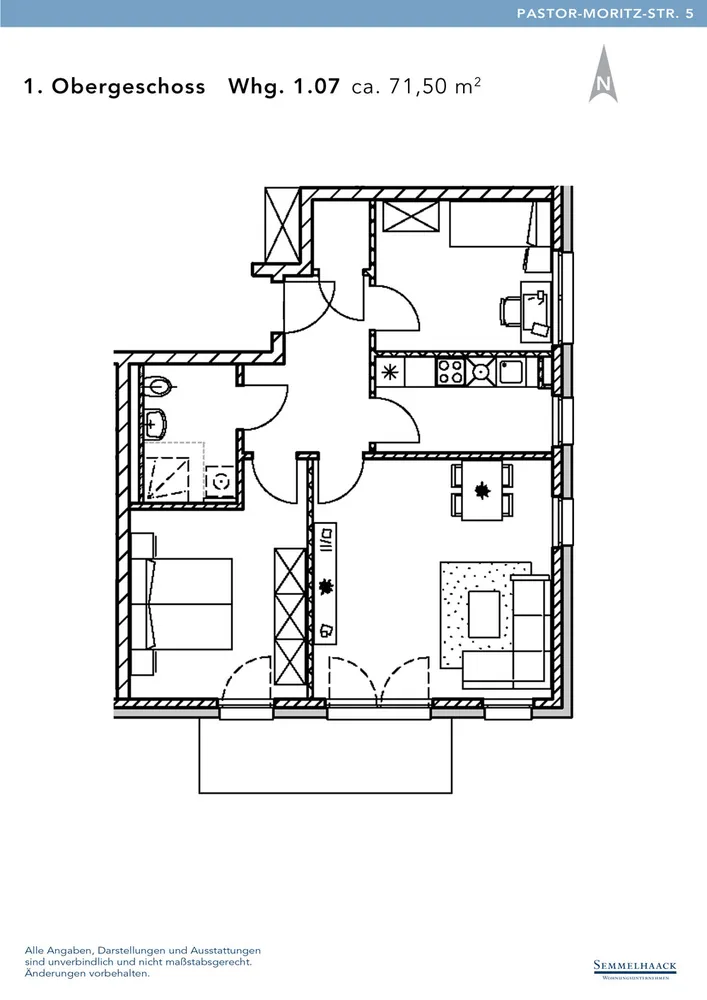 3 Zimmer Wohnung mit 72 m² in Potsdam – Bild 4