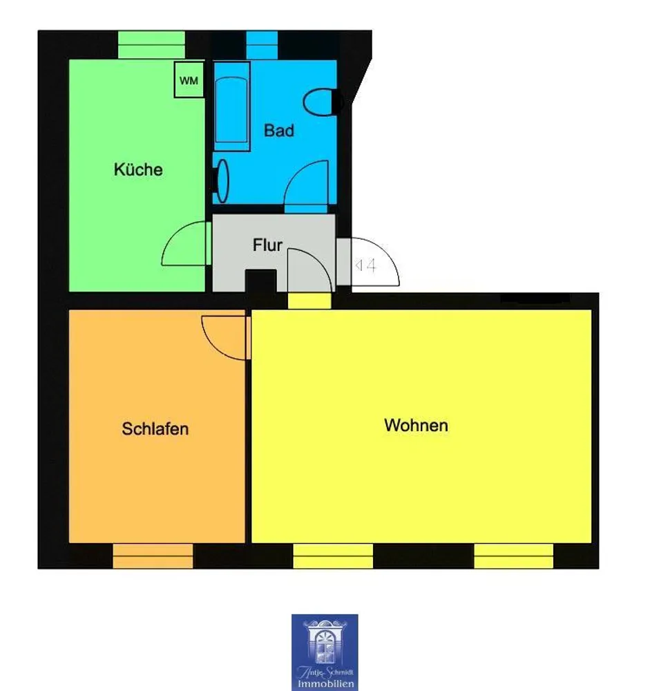 2 room apartment with 57 m² in Kamenz – Photo 7