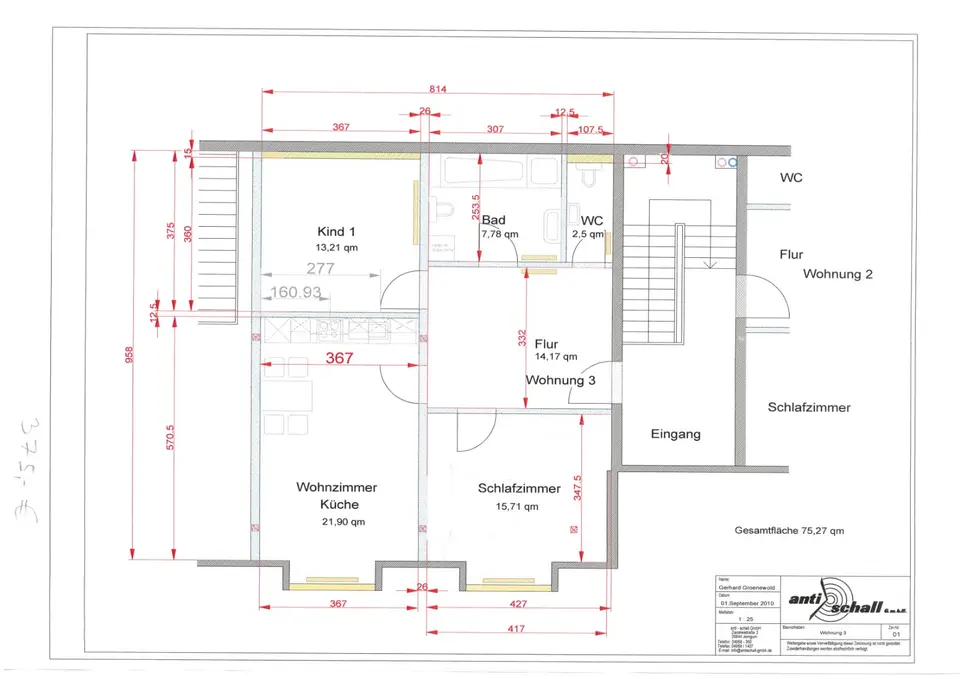 3 Zimmer Wohnung mit 75 m² in Leer – Bild 10