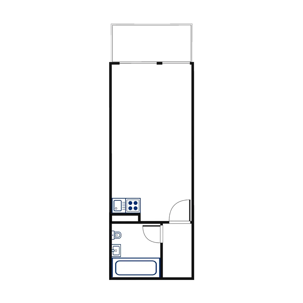 1 Zimmer Wohnung mit 23 m² in Augsburg – Bild 6