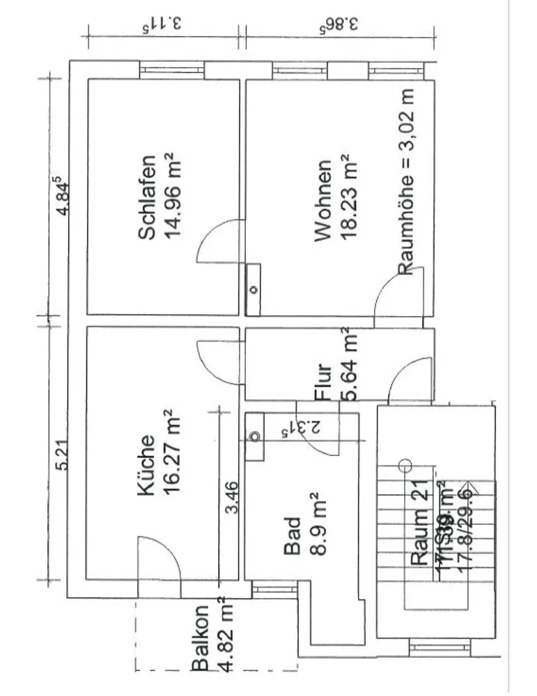 2 Zimmer Wohnung mit 68 m² in Halle (Saale) – Bild 5
