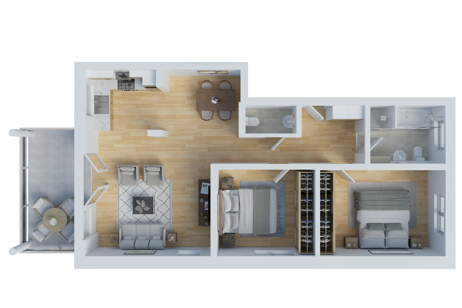 3 room apartment with 83 m² in Rodgau – Photo 7