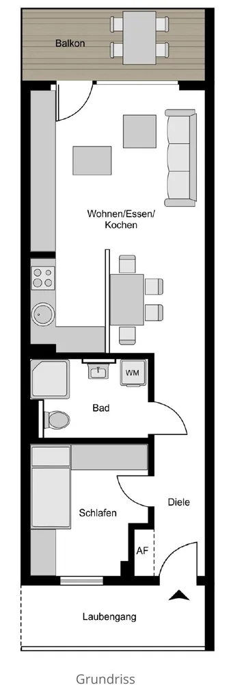 3 Zimmer Wohnung mit 51 m² in Bochum – Bild 10