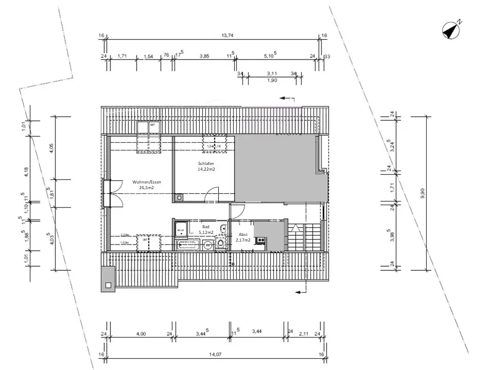 2 Zimmer Wohnung mit 52 m² in Esslingen am Neckar – Bild 10