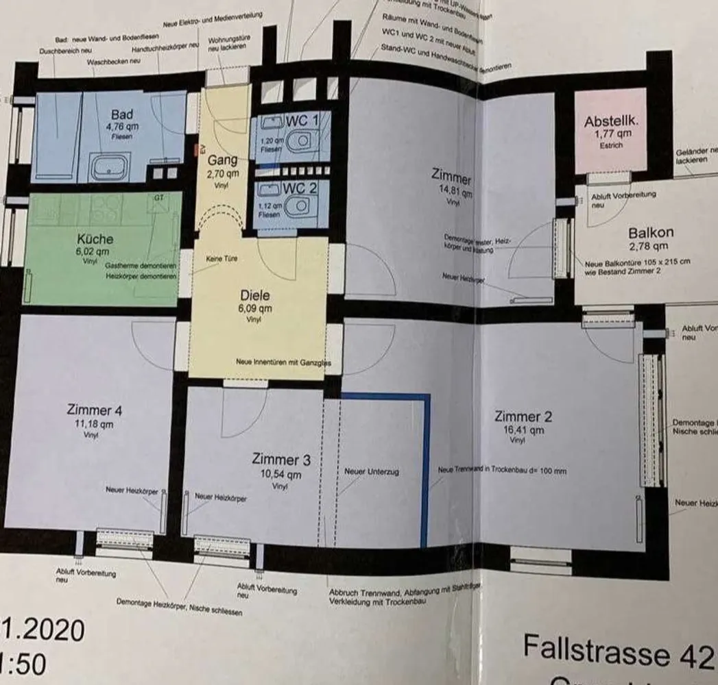 4 Zimmer Wohnung mit 84 m² in München – Bild 3